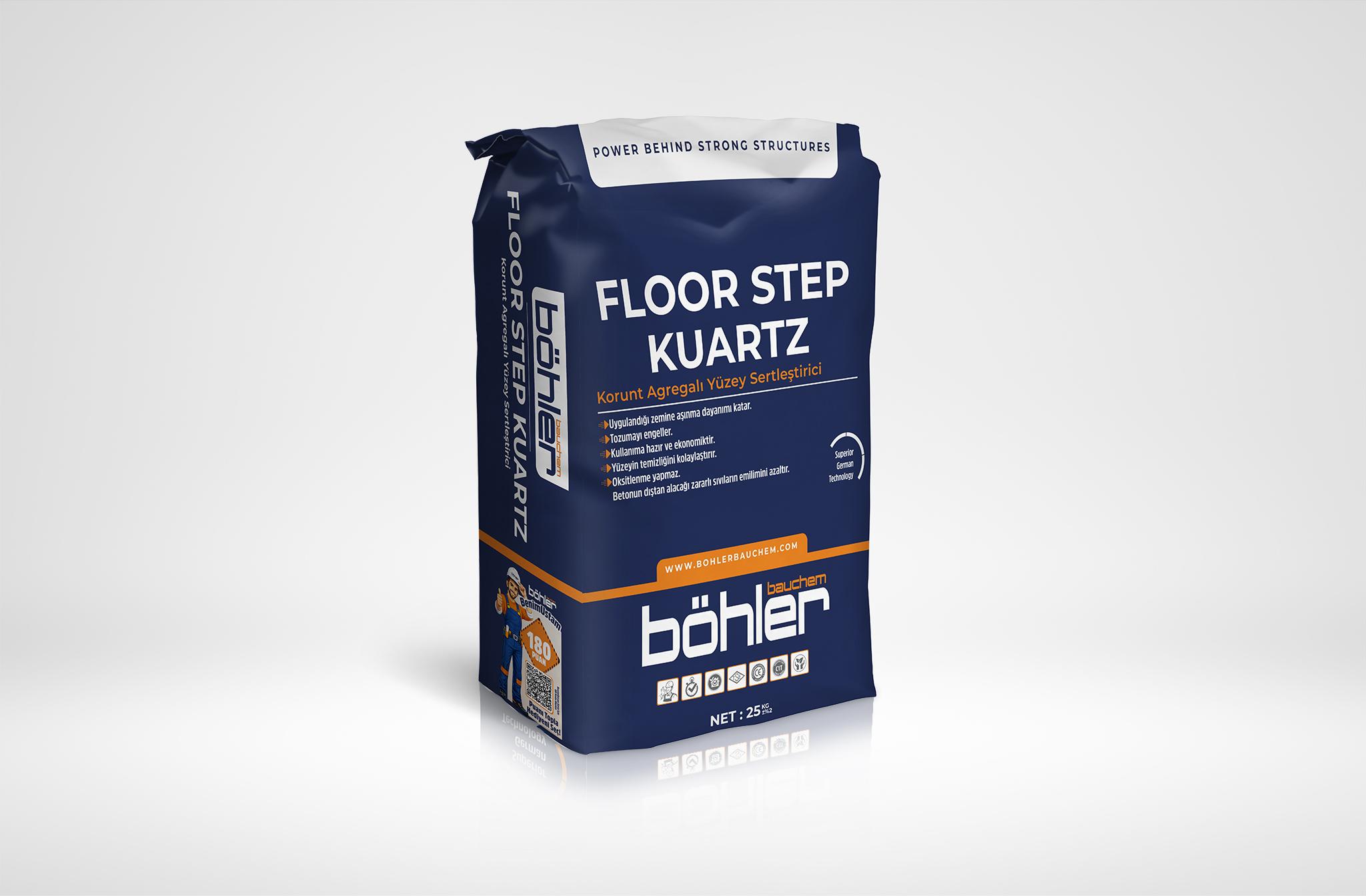 FLOOR STEP KUARTZ Agregalı Yüzey Sertleştirici